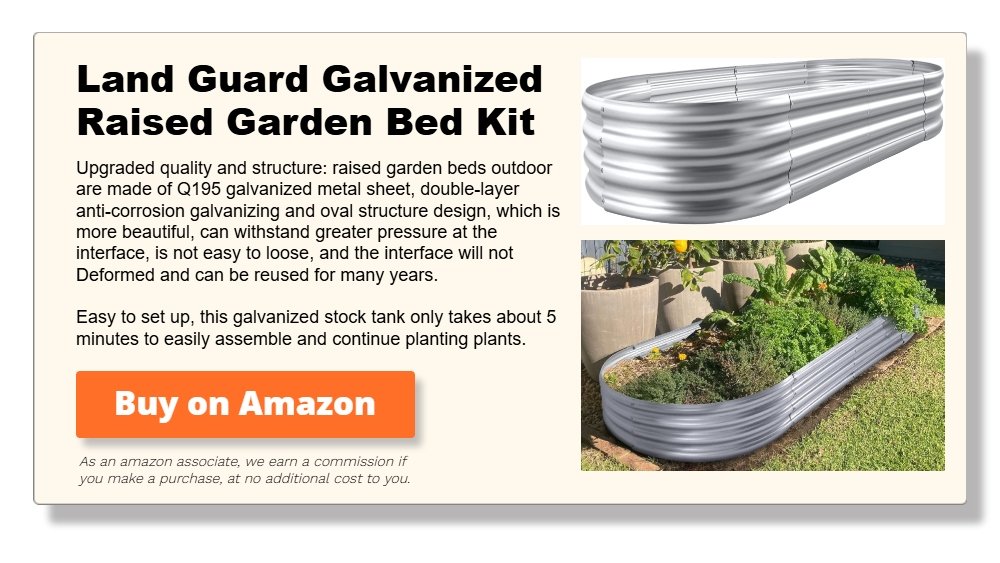 Land Guard Galvanized Raised Garden Bed Kit