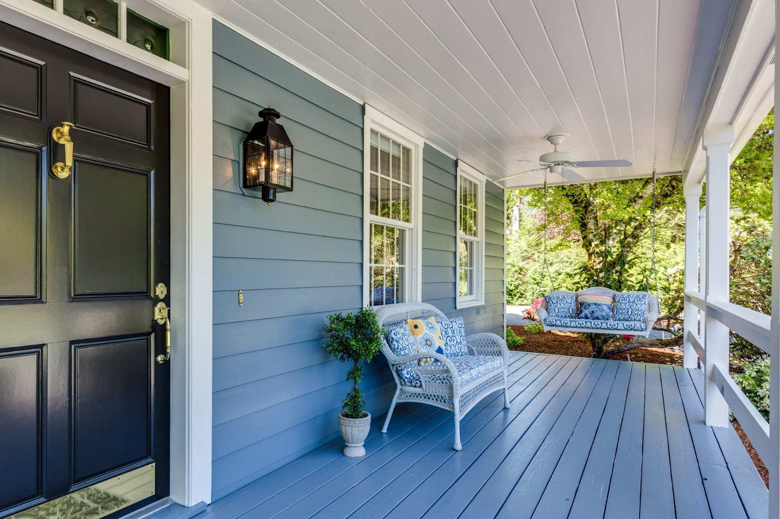 An image of a home patio.