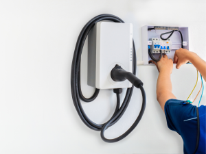 A home EV charger