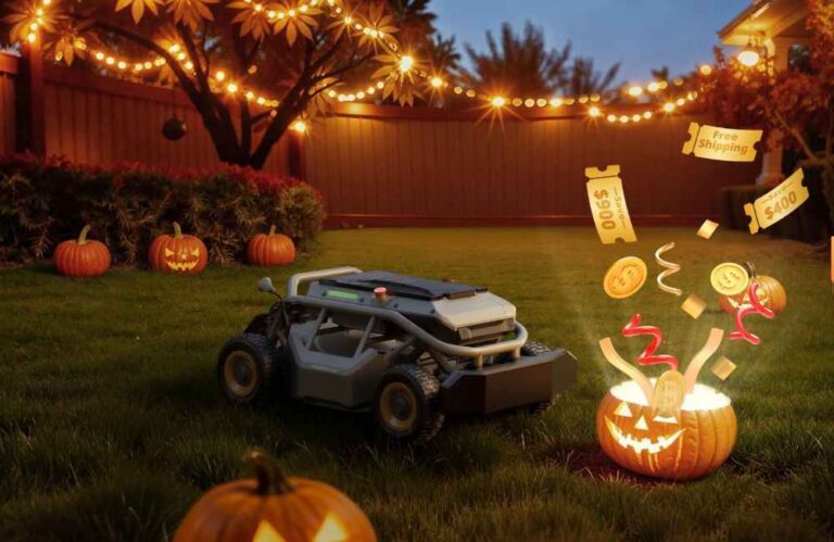 A graphical depiction of the MOWRATOR Halloween Deals 2025.