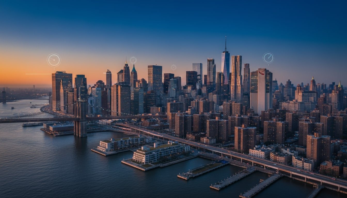 A depiction of the NYC housing change under Zohran Mamdani's mayorship. 