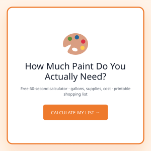 How Much Paint Do You Need? A Calculator That Actually Adds It Up