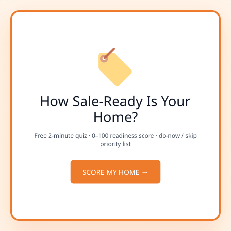Getting Your Home Ready to Sell: What to Fix, What to Skip, What to Spend On