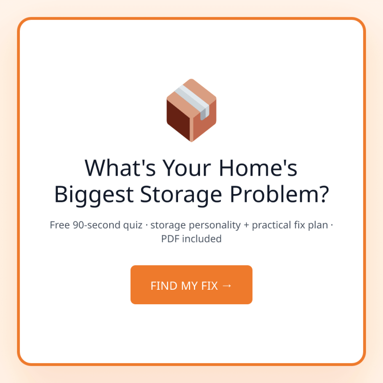 Home Storage Ideas That Fix Clutter for Good (Not Just for a Week)