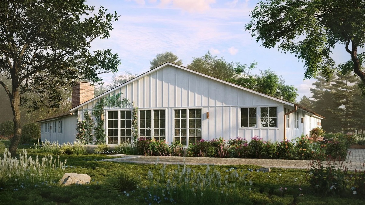 A gable end with tall windows looks lovely in a rendering, which is exactly why it pays to check where the evening sun lands before the openings are framed. 